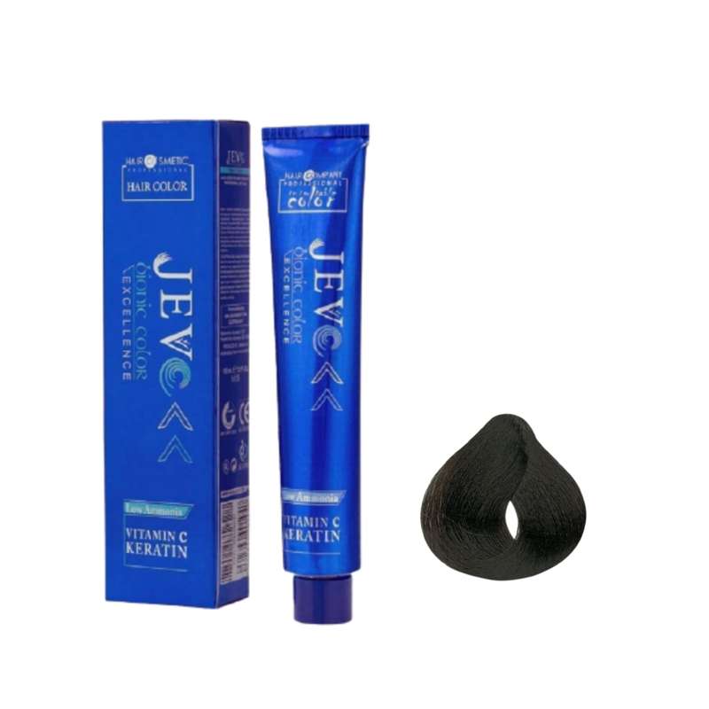 رنگ مو جوو مدل Excellence شماره 4.11 حجم 100 میلی لیتر رنگ قهوه ای خاکستری متوسط