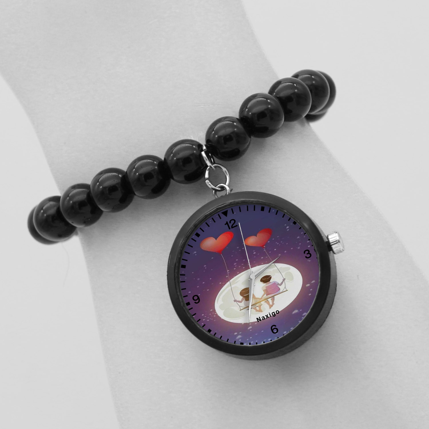 ساعت مچی عقربه ای ناکسیگو مدل عشق کد BF12955 ساعت مچی عقربه ای ناکسیگو مدل عشق کد BF12955