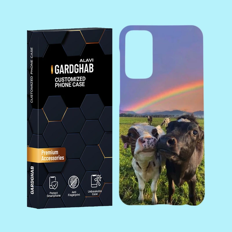 کاور گارد قاب علوی مدل حیوانات مناسب برای گوشی موبایل سامسونگ Galaxy F13 4G / M13 4G