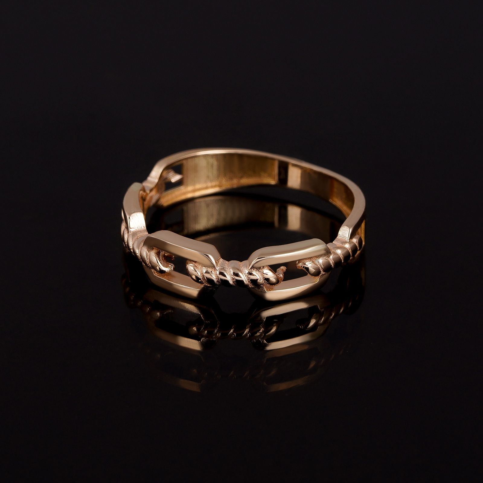 انگشتر طلا 18 عیار زنانه جواهری سون مدل 4288 - - 2