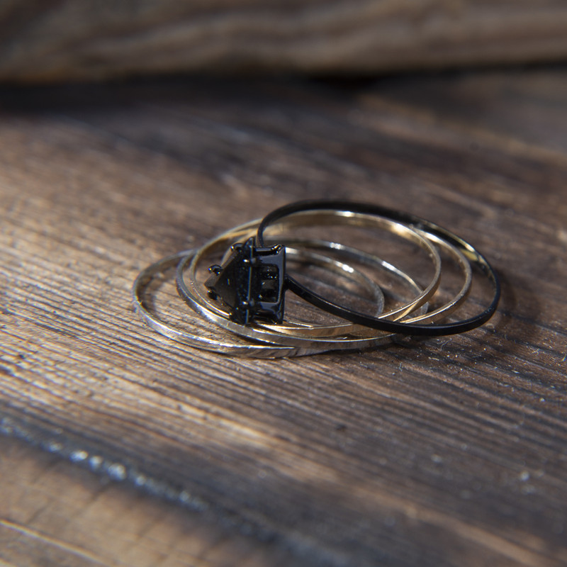 انگشتر زنانه کد RKH_525 مجموعه 5 عددی انگشتر زنانه کد RKH_525 مجموعه 5 عددی