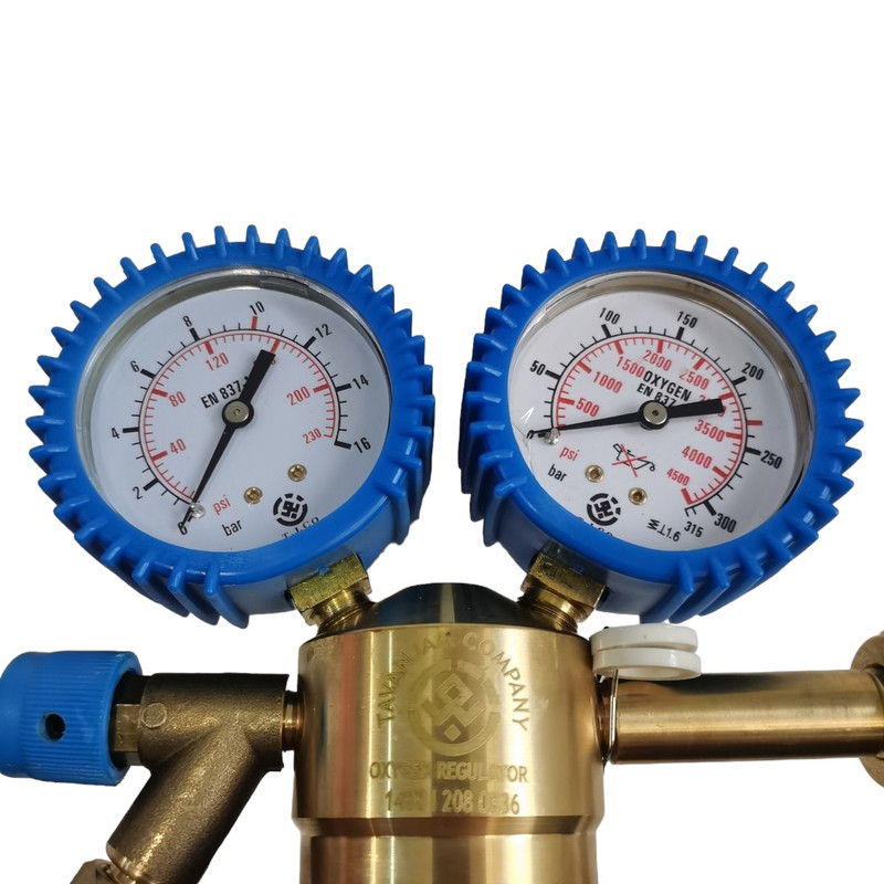 رگولاتور دو گیج اکسیژن توان جم مدل TJI 0208