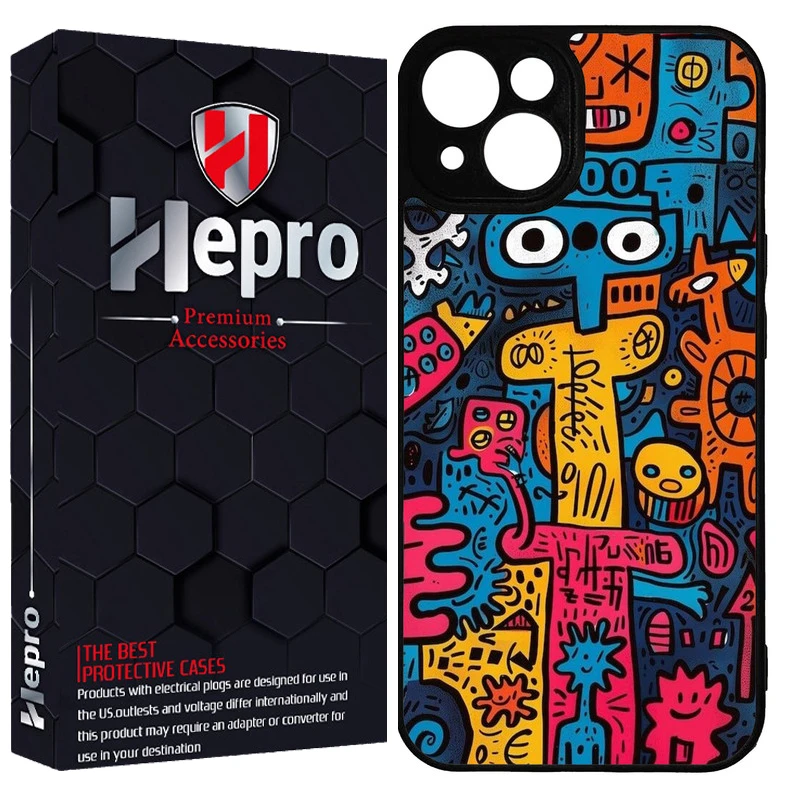 کاور هپرو طرح فانتزی مدل TPU مناسب برای گوشی موبایل اپل IPHONE 15