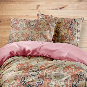 سرویس روتختی مدوپد طرح فرش تبریز مدل C-Tabriz25 یک نفره 4 تکه