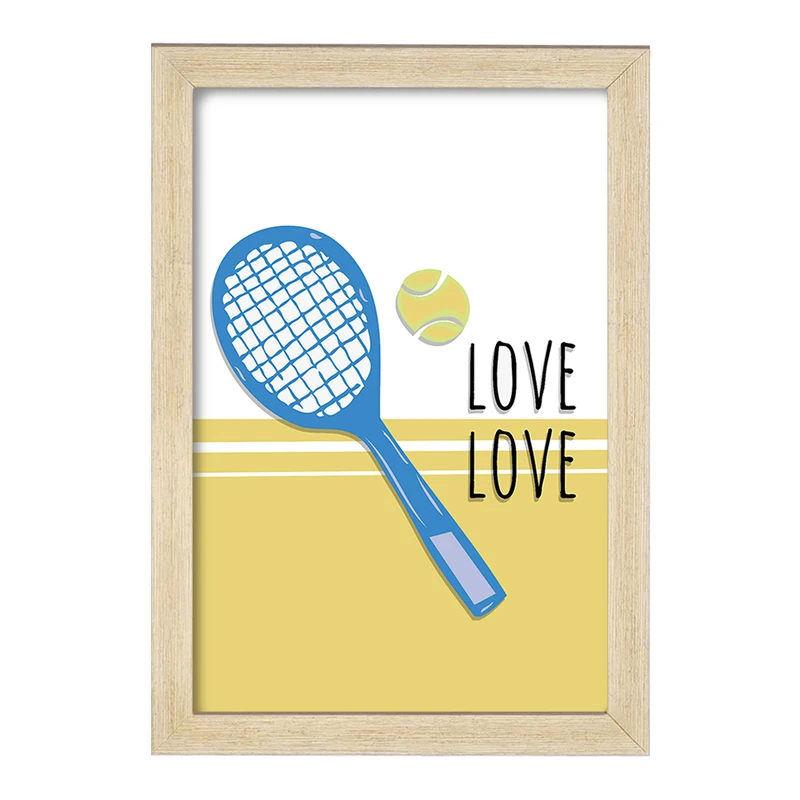 تابلو خندالو مدل تنیس Tennis کد 26637