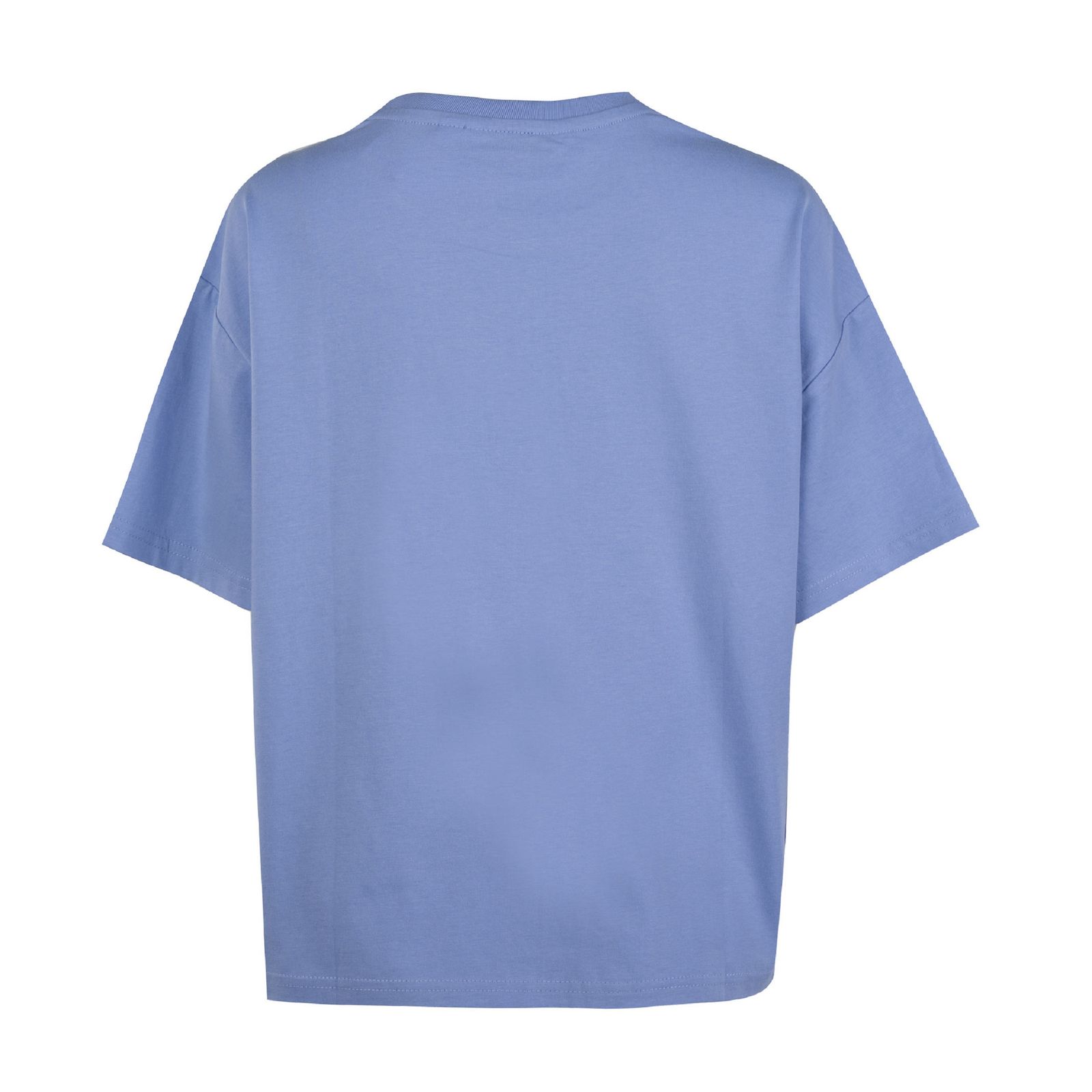 تی شرت آستین کوتاه زنانه جین وست مدل یقه گرد کد 1551164 رنگ بنفش -  - 3