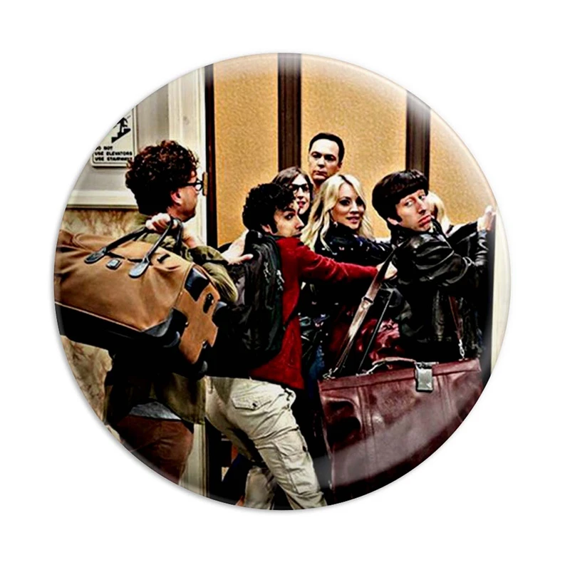  مگنت پرمانه طرح big bang theory کد pmag.14212