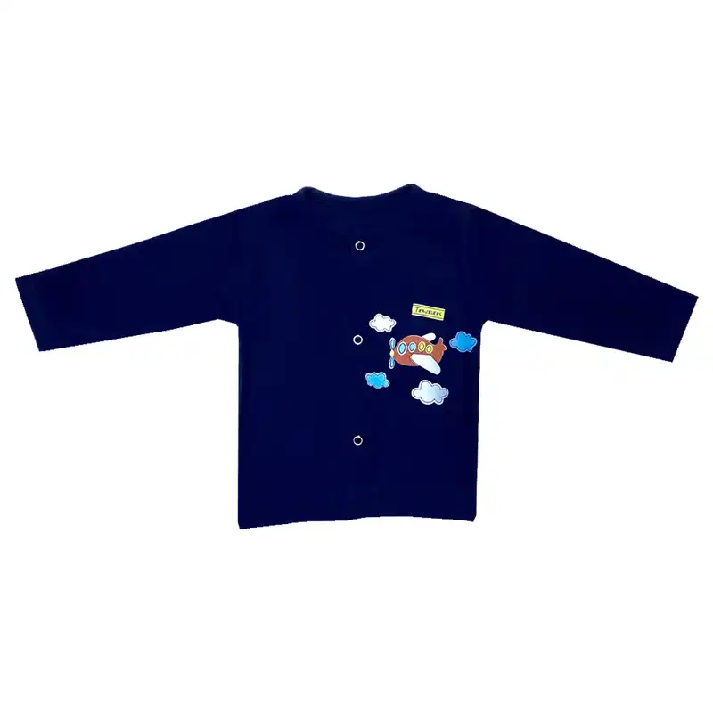 ست 3 تکه لباس نوزادی مدل هواپیما travelers کد 100