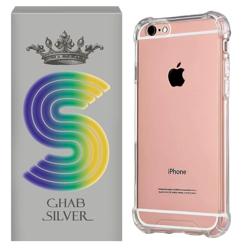 کاور قاب سیلور مدل ژله ای مناسب برای گوشی موبایل اپل iPhone 6 Plus