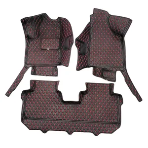 کفپوش 5 بعدی خودرو مدل Ts چرم گلدوزی مناسب برای لاماری ایما