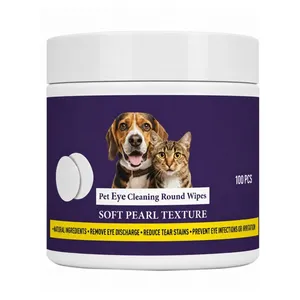 Europet Finger Eye Cleaning Wipes for Dogs & Cats 100 Count