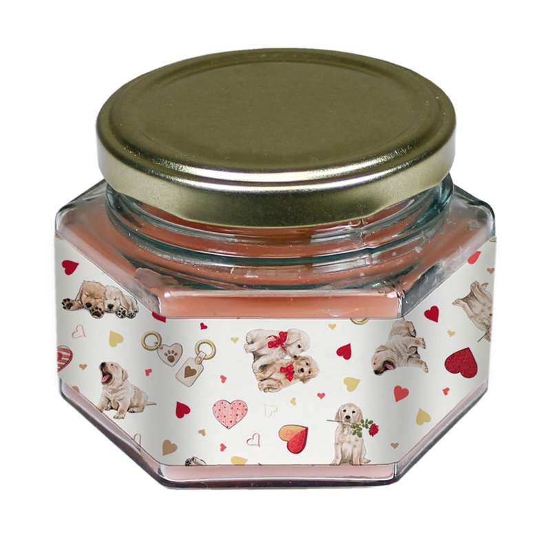 شمع لیوانی طرح فانتزی سگ مدل C464