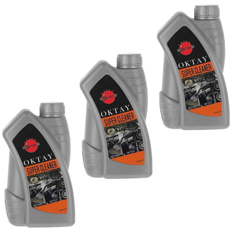 مایع رینگ شوی خودرو نانو اکتای مدل چندمنظوره حجم 1000 میلی لیتر بسته 3 عددی