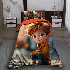 سرویس خواب یک نفره 5 تکه مدل پسر نوجوان 