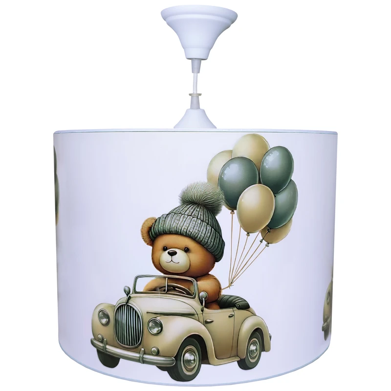 لوستر کودک مدل خرس و ماشین و بادکنک 