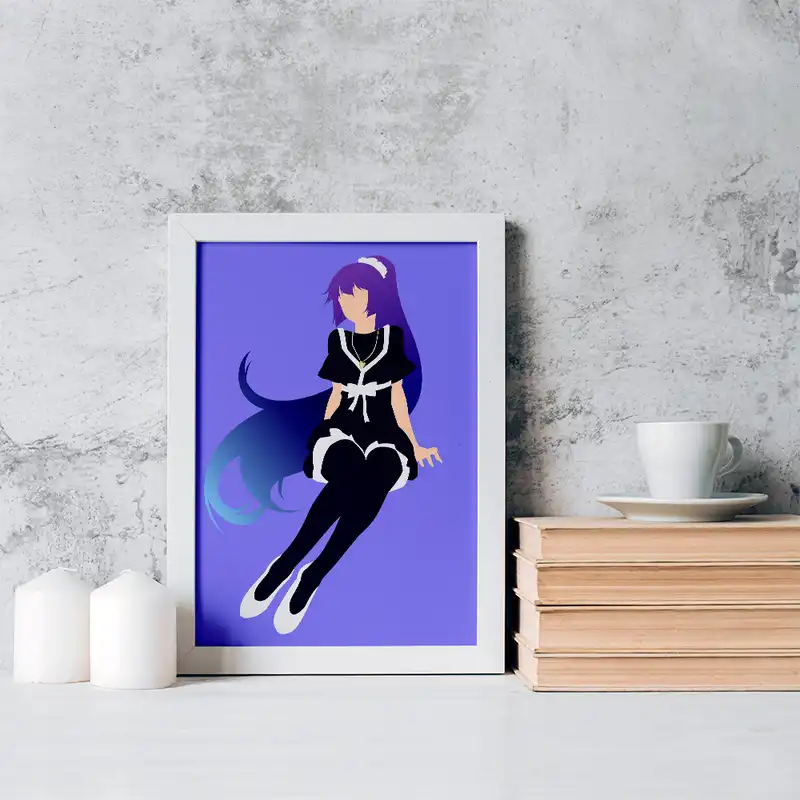 تابلو خندالو مدل سنجو گاهارا انیمه مونوگاتاری کد 16198