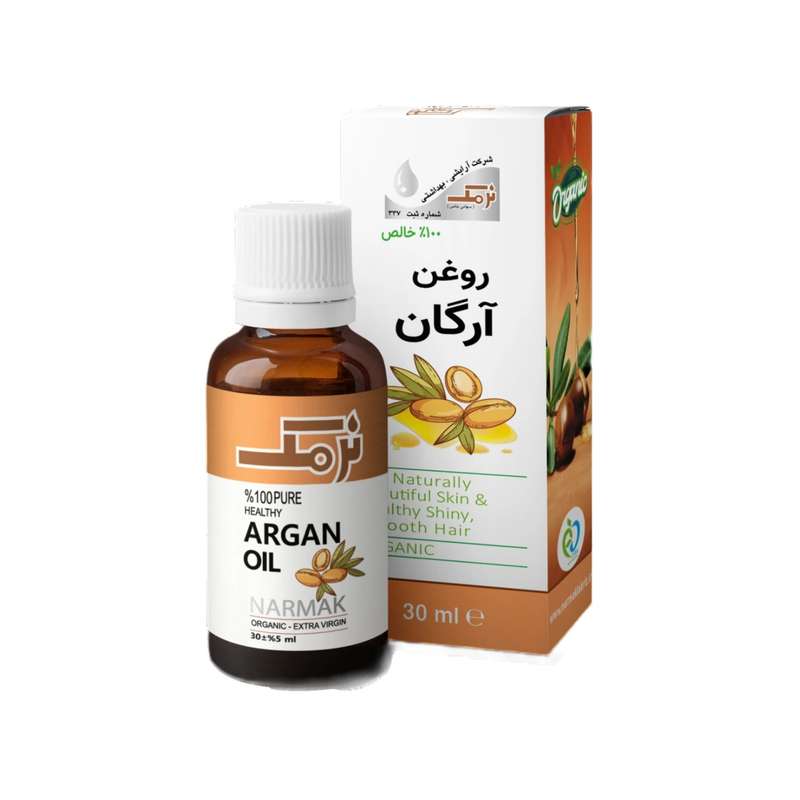 روغن مو نرمک مدل آرگان حجم 30 میلی لیتر