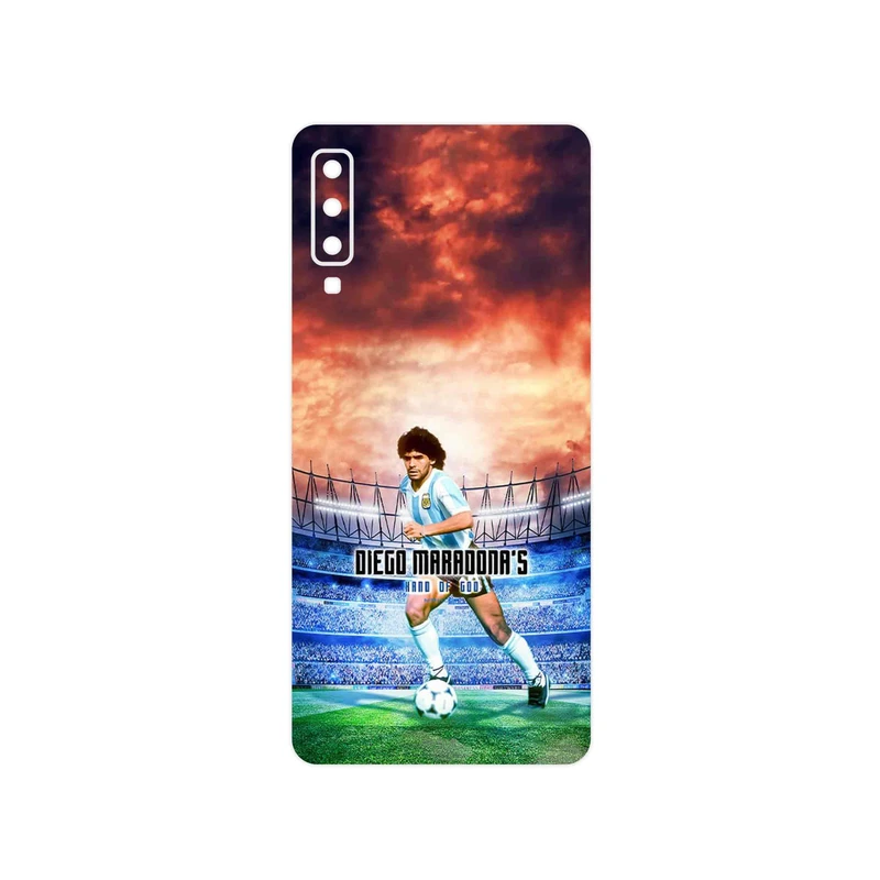 برچسب پوششی ماهوت مدل Diego Maradona مناسب برای گوشی موبایل سامسونگ Galaxy A7 2018