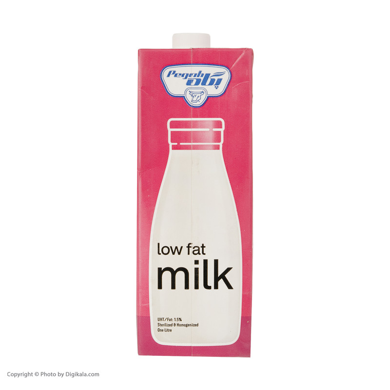 شیر کم چرب پگاه - 1 لیتر
