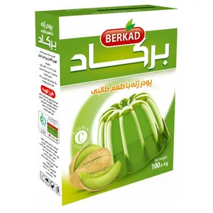 پودر ژله برکاد با طعم طالبی - 100 گرم