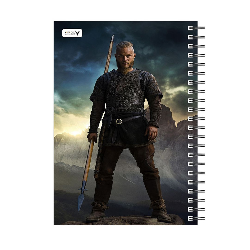 دفتر 120 برگ ویتادل طرح وایکینگ مدل 9