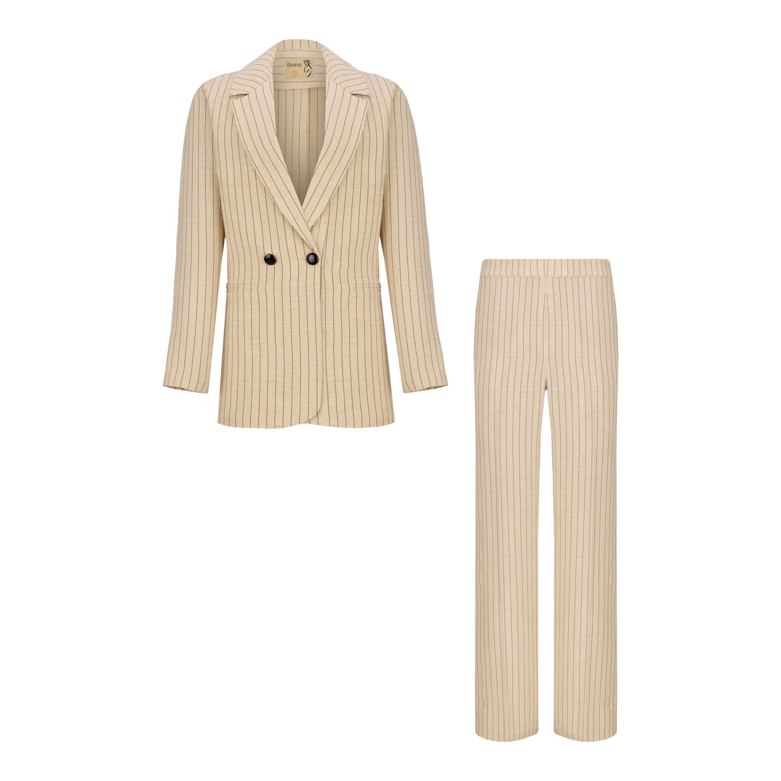 مانتو و شلوار زنانه السانا مدل آزاده کد 209108 -  - 2