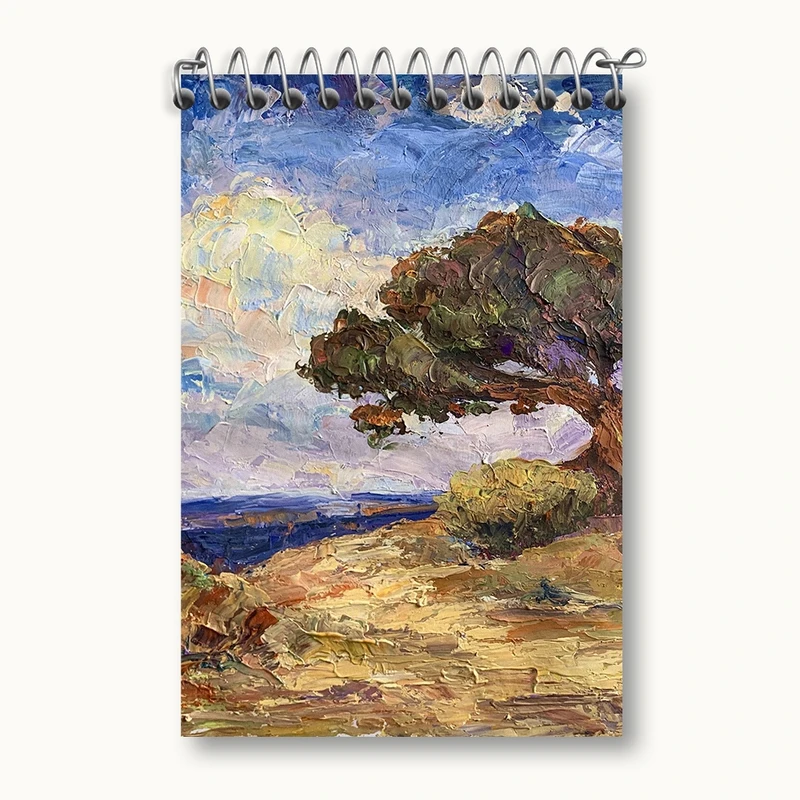 دفتر یادداشت 50 برگ خندالو مدل نقاشی کد F1160