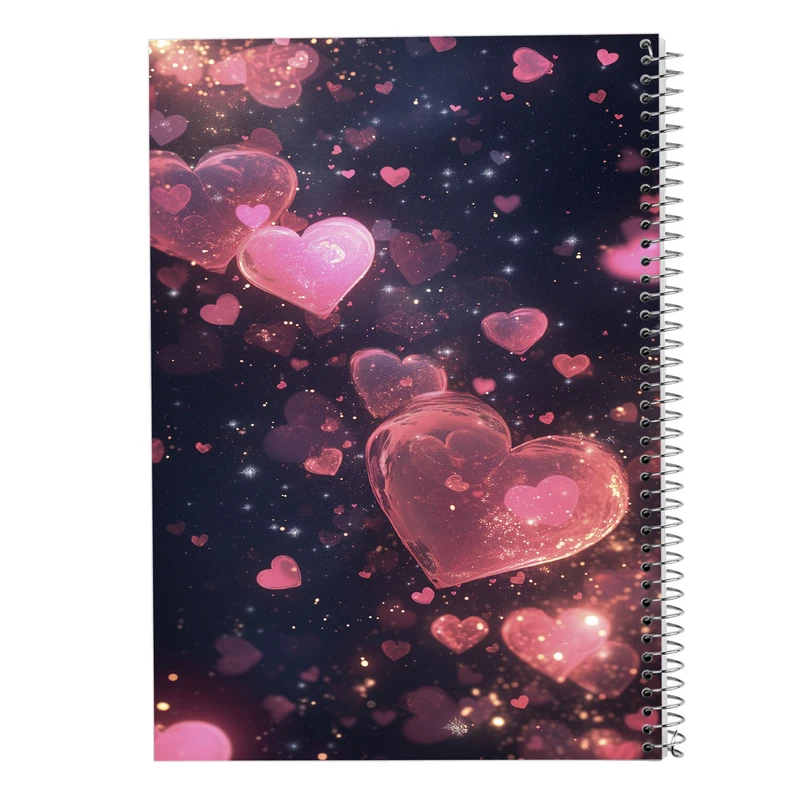 دفتر نت موسیقی 50 برگ مدوپد مدل عاشقانه love کد DF14278