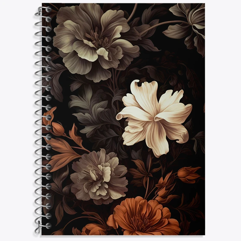 دفتر نت موسیقی 50 برگ خندالو طرح گل گلی کد N5310