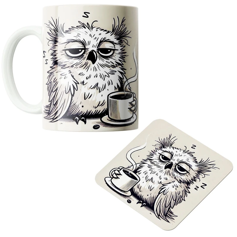 ست ماگ و زیر لیوانی پادآفرین کد 207