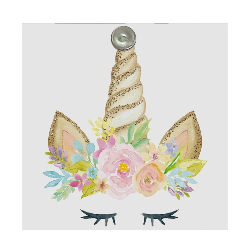 آینه جیبی طرح اسب شاخدار یونیکورن پونی کوچولو مدل A088