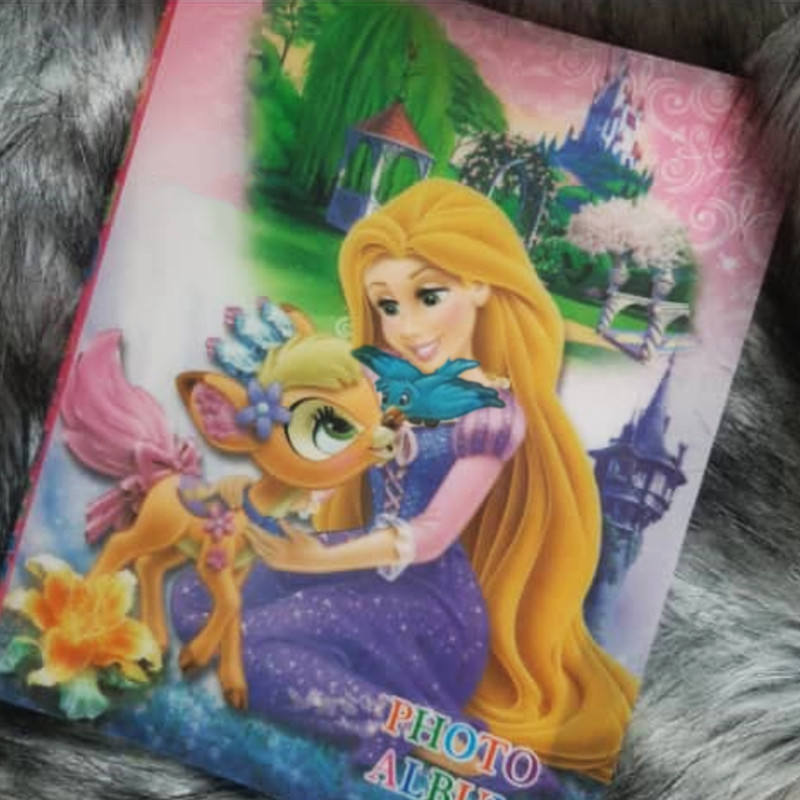 آلبوم عکس کودک مدل پرنسس گیسو کمند آلبوم عکس کودک مدل پرنسس گیسو کمند