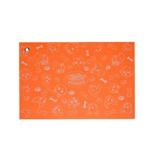 زیر انداز ظرف اب و غذای گربه و سگ مدل پیزاز کد 22