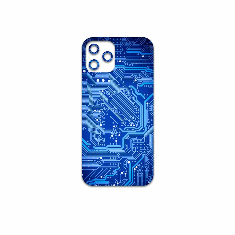 برچسب پوششی ماهوت مدل Blue-Printed-Circuit-Board مناسب برای گوشی موبایل اپل iPhone 12 Pro