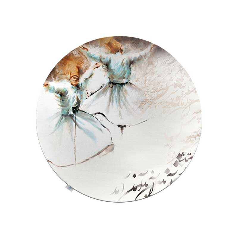 رومیزی شمسه نگار مدل شعر و سماع کد RDB62