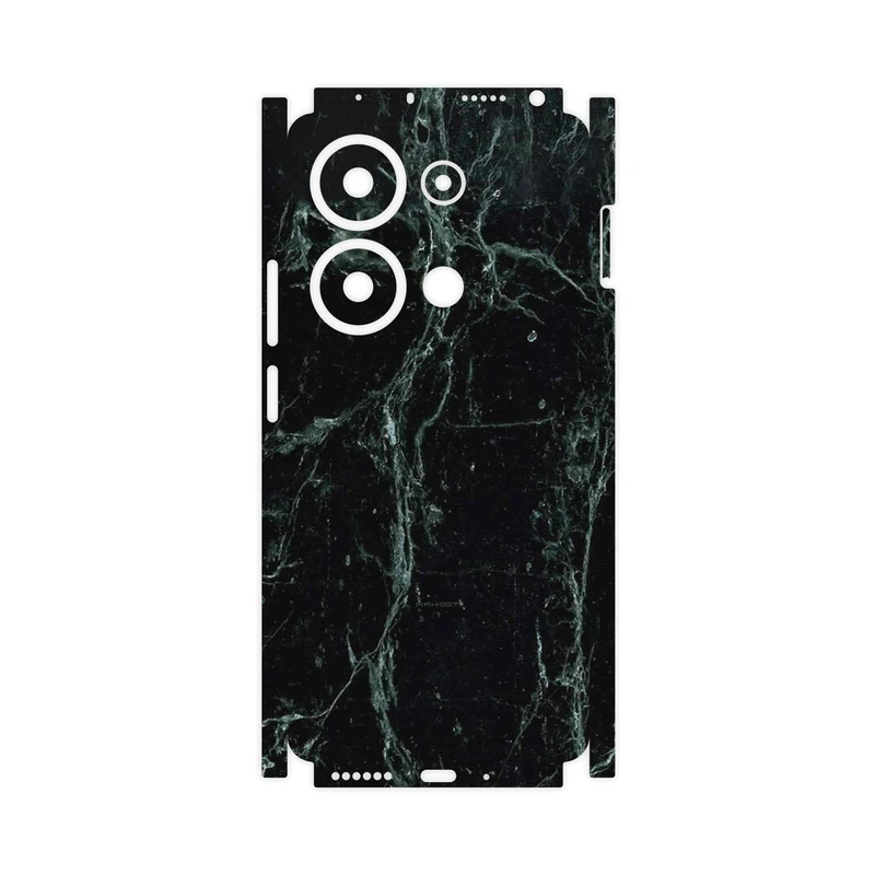 برچسب پوششی ماهوت مدل Graphite_Green_Marble-FullSkin مناسب برای گوشی موبایل شیائومی Poco M6 Pro 4G