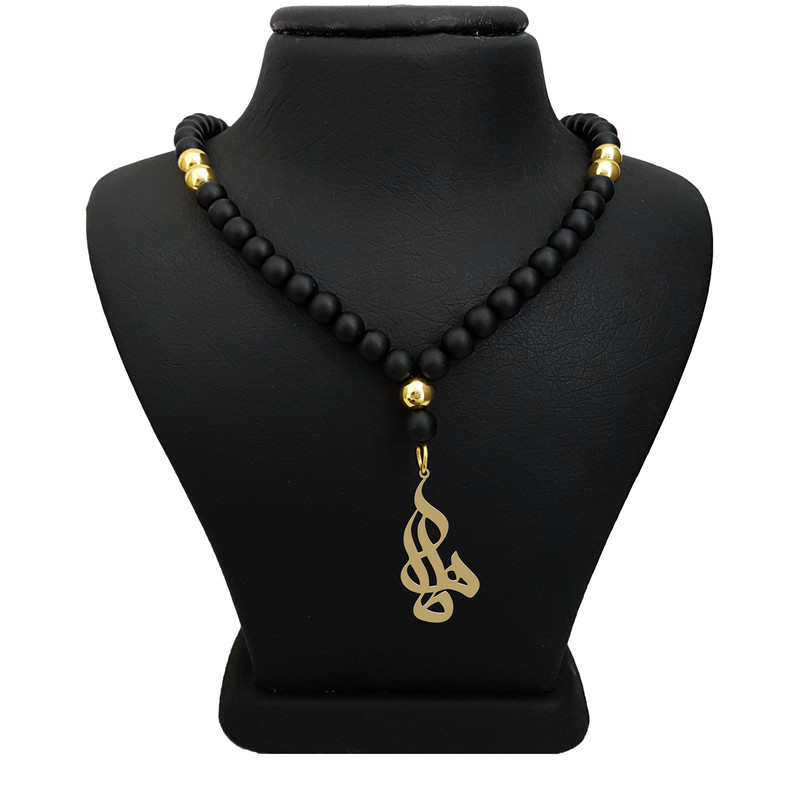 گردنبند نقره مردانه ترمه ۱ مدل طاها کد ma 2135 گردنبند نقره مردانه ترمه ۱ مدل طاها کد ma 2135