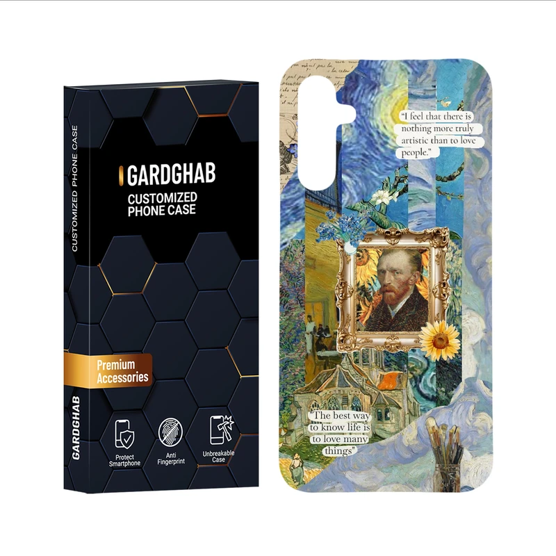 کاور گارد قاب مدل هنری مناسب برای گوشی موبایل سامسونگ Galaxy A34