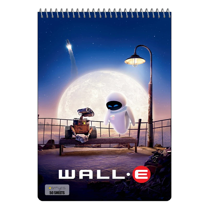 دفتر نقاشی 50 برگ سیمی کارنیکا طرح E WALL کد 89284