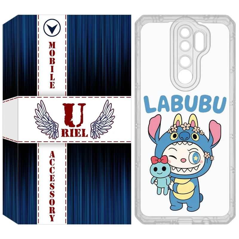 کاور یوریل مدل Clear کد 112 طرح لبوبو مناسب برای گوشی موبایل شیائومی Redmi Note 8 Pro