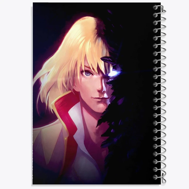 دفتر شطرنجی 50 برگ خندالو طرح هاول پندراگون انیمه قلعه متحرک هاول کد 12882