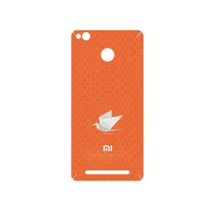 MAHOOT Minimalist origami bird Cover Sticker for Xiaomi Redmi 3 Pro
