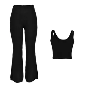 ست نیم تنه و شلوار زنانه مدل تدی کد 2757