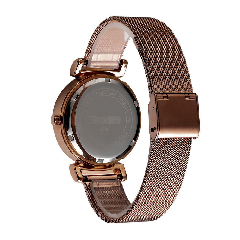 ساعت مچی عقربه ای زنانه اسکمی مدل 9188 BR