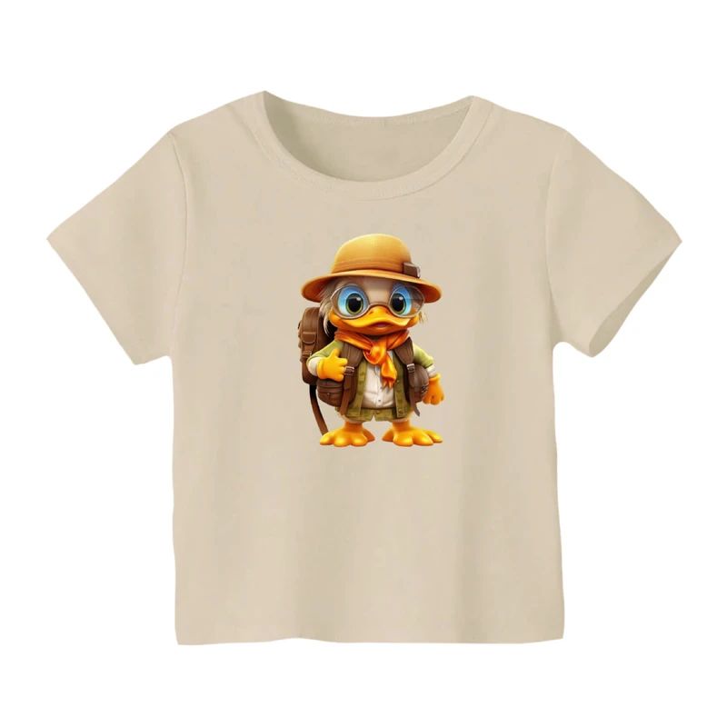 تی شرت آستین کوتاه بچگانه مدل اردک کد ۲