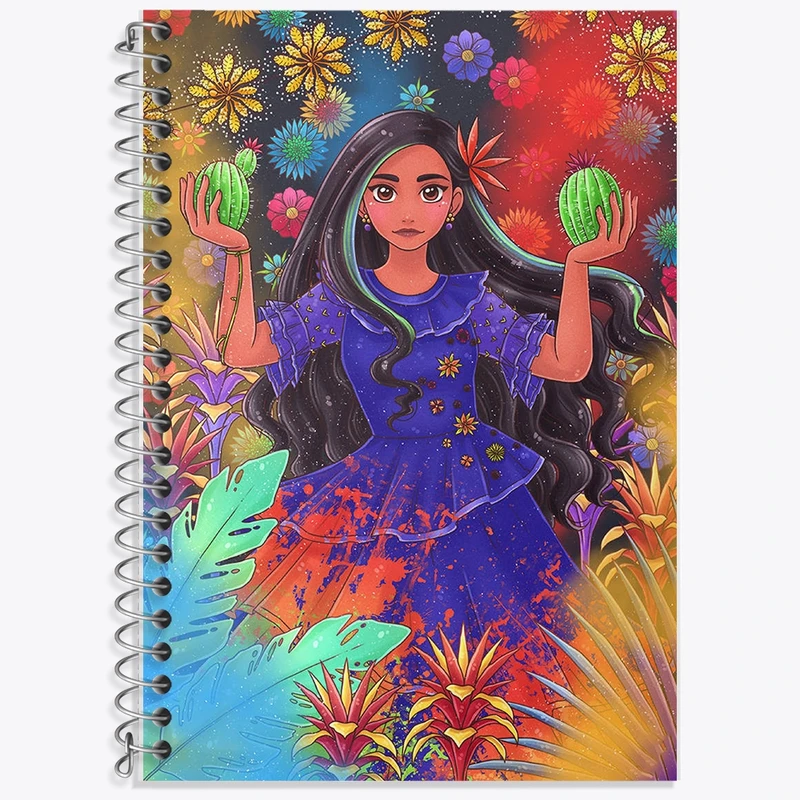 دفتر لغت 50 برگ خندالو طرح دخترانه کد F2071