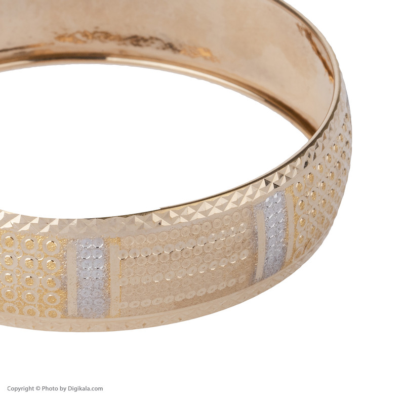 النگو طلا 18 عیار زنانه مدل AL28-W-2