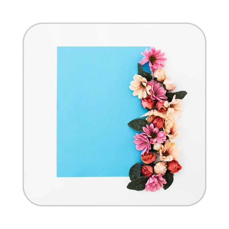 زیر لیوانی کاکتی طرح گل مدل mp16464