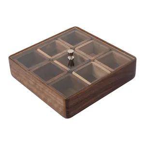 اردور خوری مدل کاسه دار چوبی مجموعه 10 عددی