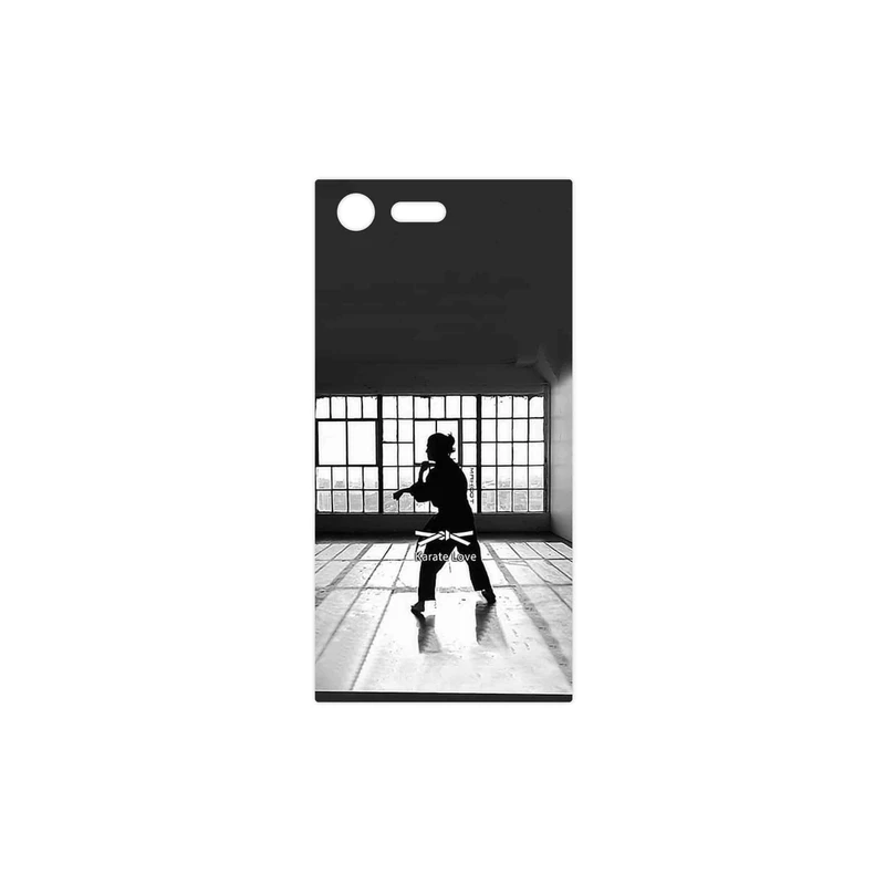 برچسب پوششی ماهوت مدل Karate مناسب برای گوشی موبایل سونی Xperia X Compact